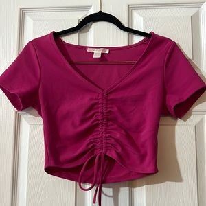pink cop top